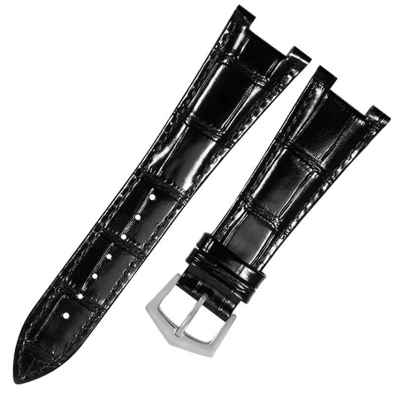 Patek Philippe Watch Nautilus - Watch Accessories Genuine Leather Watch Strap