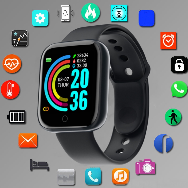 Smartwatch Digital Watches For Women - Smart Watch For Men Women Sport