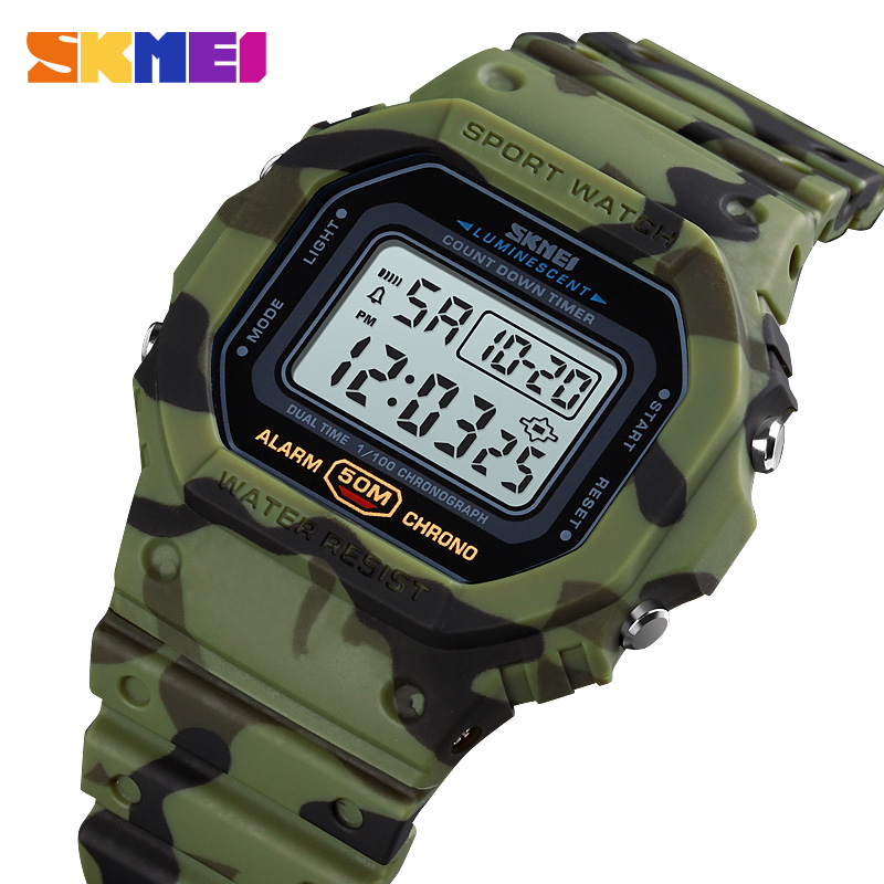 Tide Watch Surf - SKMEI 1628 reloj hombre Multifunctional Digital