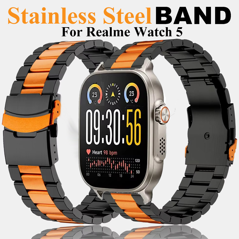 Watch S Realme - 22mm Stainless Steel Strap For Realme