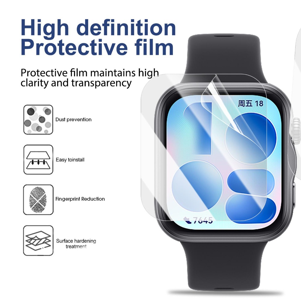 Soft Flexible Hydrogel Protect - Huawei Smartwatch Watch Fit recension och pris