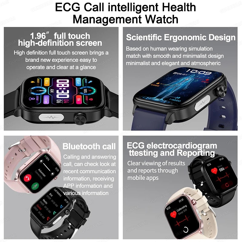 2025 New For XIAOM1 ECG+PPG Bl - Smartwatch Professional Watches For Men recension och pris