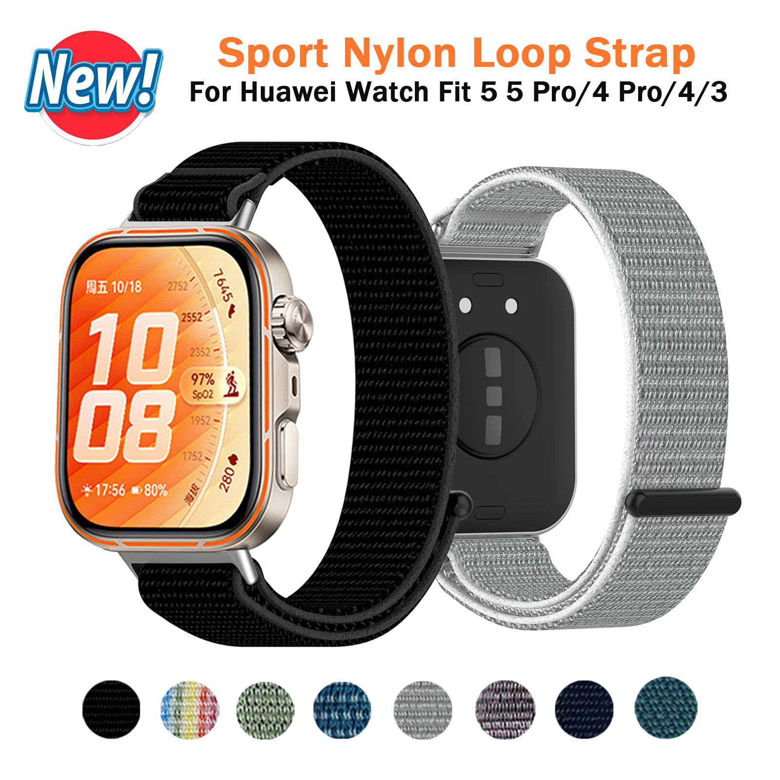 Smart Watch Nylon Strap for Hu - Huawei Smartwatch Watch Fit recension och pris