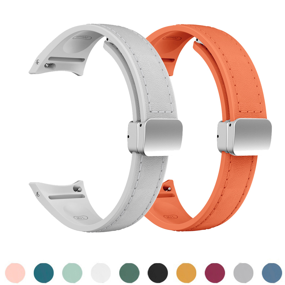 Genuine Leather+silicone Strap - Smartwatch Slim Watches For Men recension och pris
