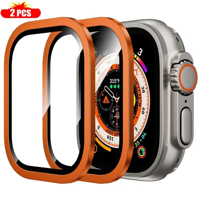 2PCS Titanium Metal Frame for  - Smartwatch Watches For Men recension och pris