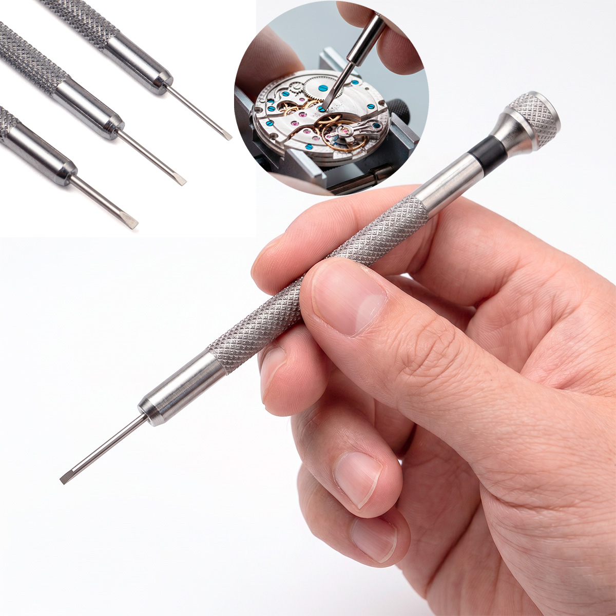 high quality 8-Piece Flat Smal - Watchmaker Screwdriver recension och pris