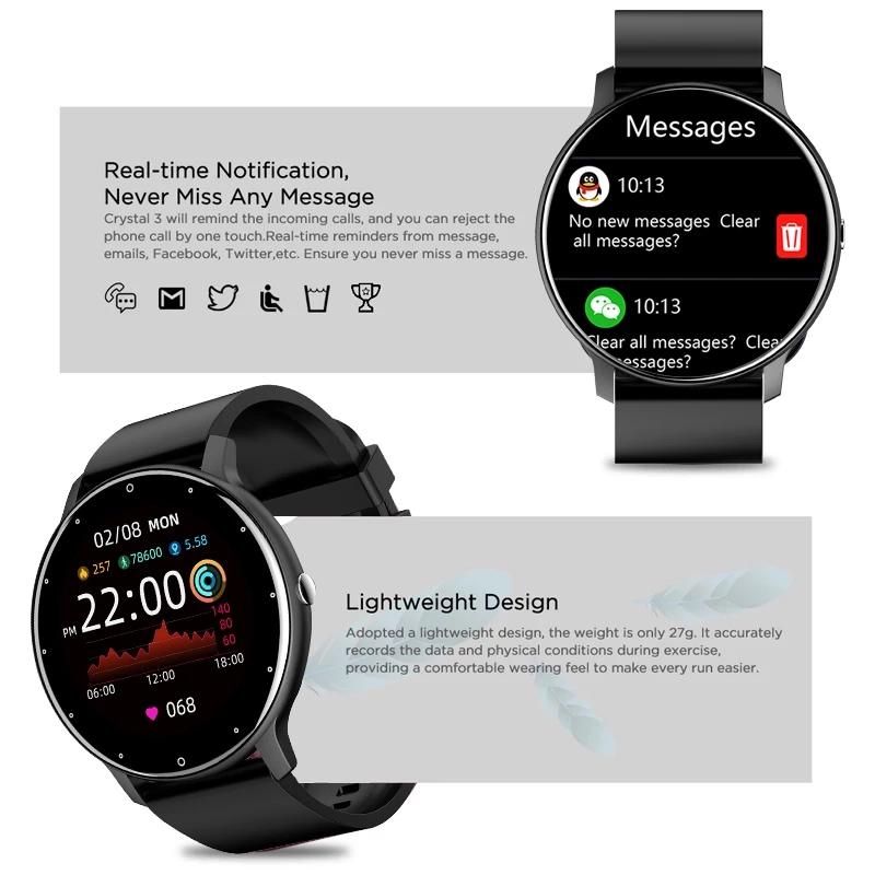 LIGE 2026 Smart Watch Women Me - Watch Iwo recension och pris