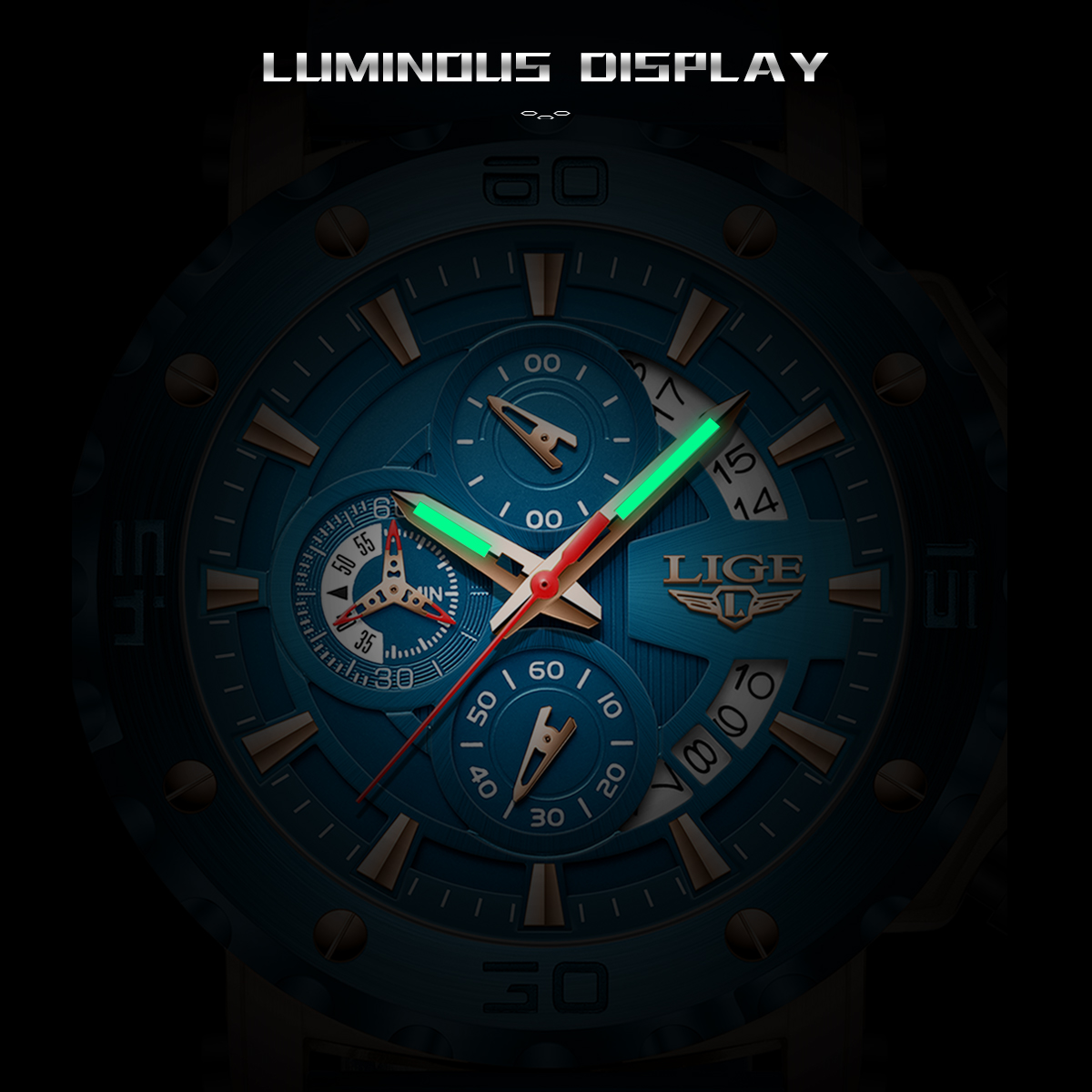 LIGE Fashion Watch For Men Cal - Smartwatch Digital Watches For Men recension och pris
