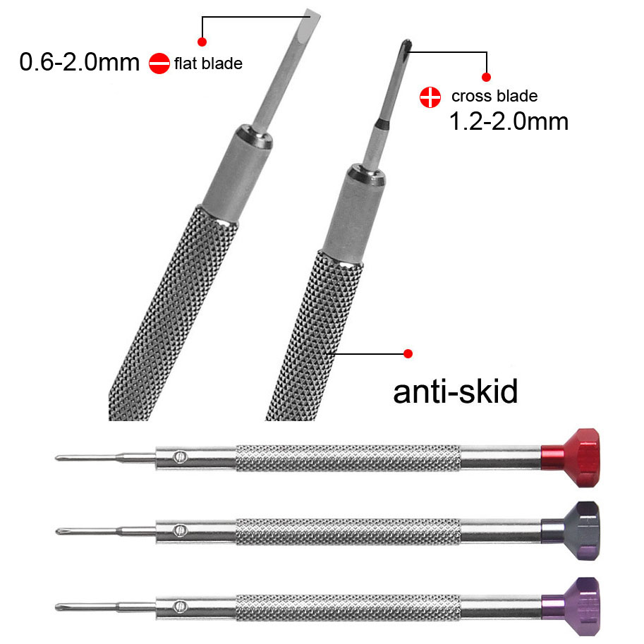 0.6-2.0mm Alloy Stainless Stee - Watchmaker Screwdriver recension och pris