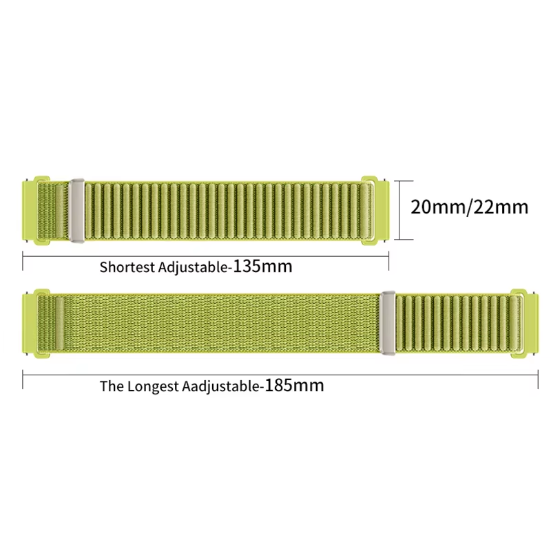 18mm 20mm 22mm Nylon Strap for - Watch S Realme recension och pris