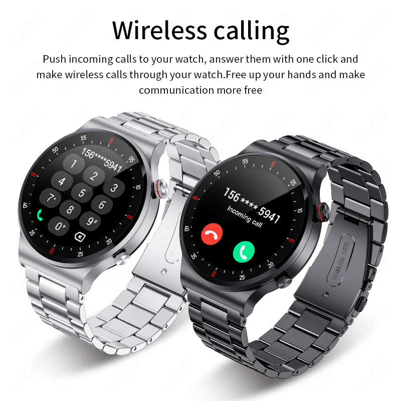 LIGE 2026 NFC Smart Watch Men  - Smartwatch Watches Gift For Women recension och pris