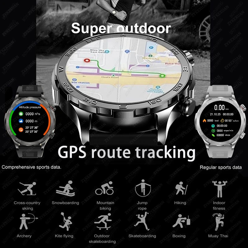 New GPS Track Smart Watch Men  - Smartwatch Watches For Men recension och pris