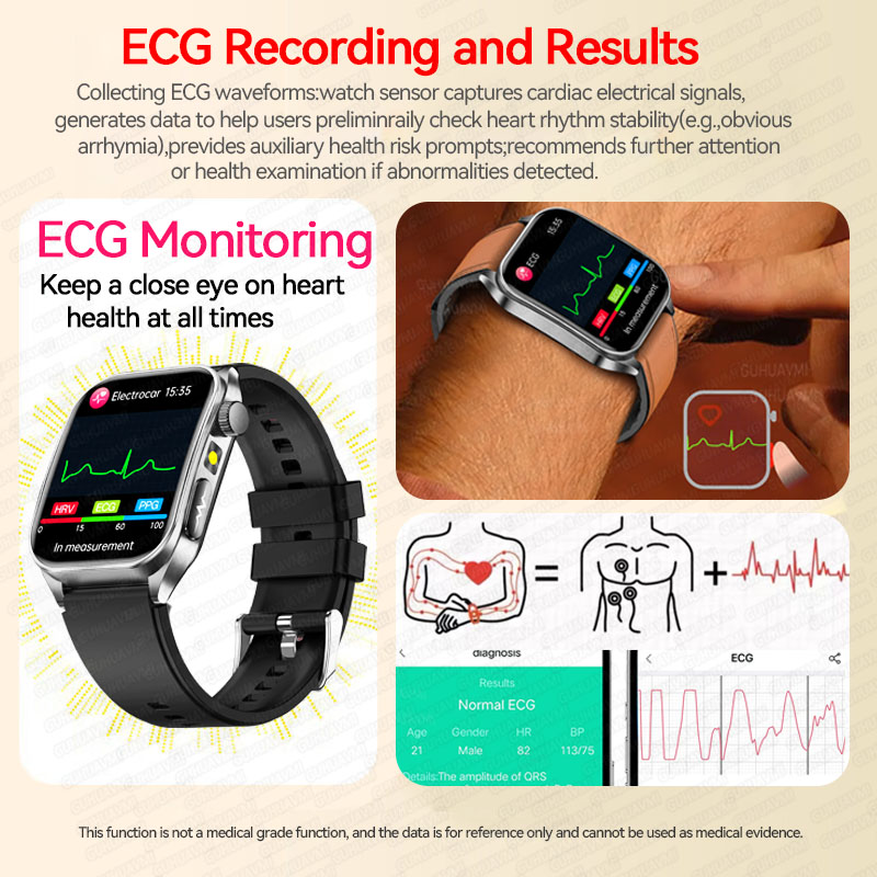 2026 New Non-Invasive Laser Tr - Smartwatch Professional Watches For Men recension och pris