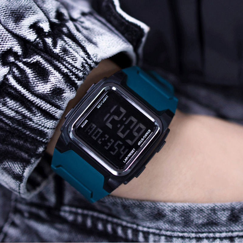 YIKAZE Men's Digital Watch 50M - Tide Watch Surf recension och pris