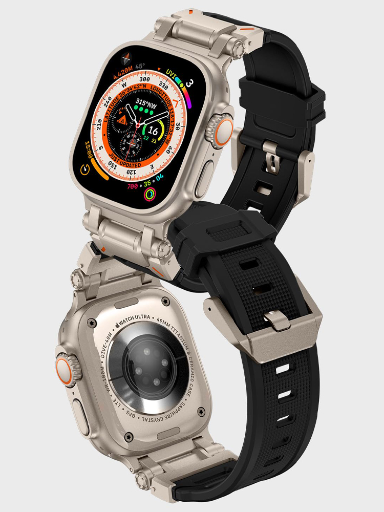 Silicone Strap For Apple Watch - Smartwatch Rugged Watches For Men recension och pris