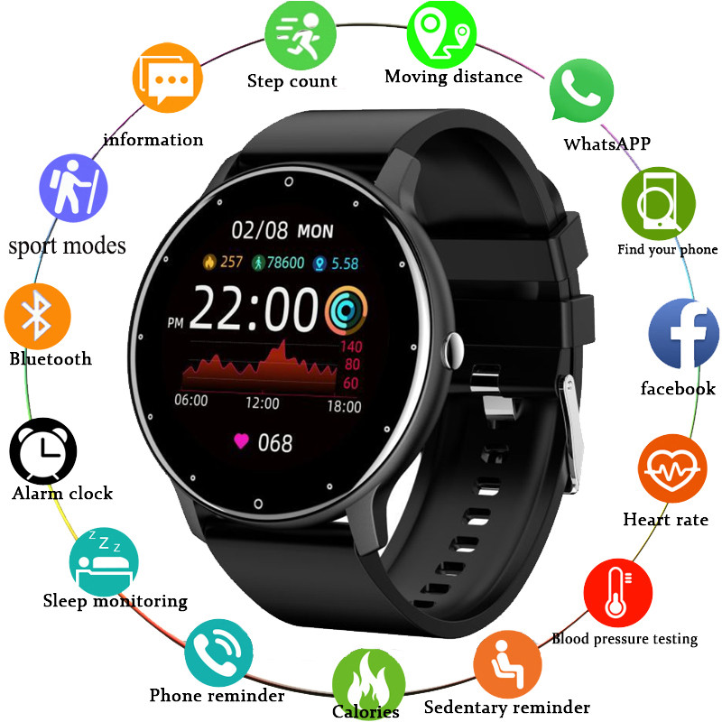 NEW ZL02 Men Smart Watch Heart - Watch Iwo recension och pris