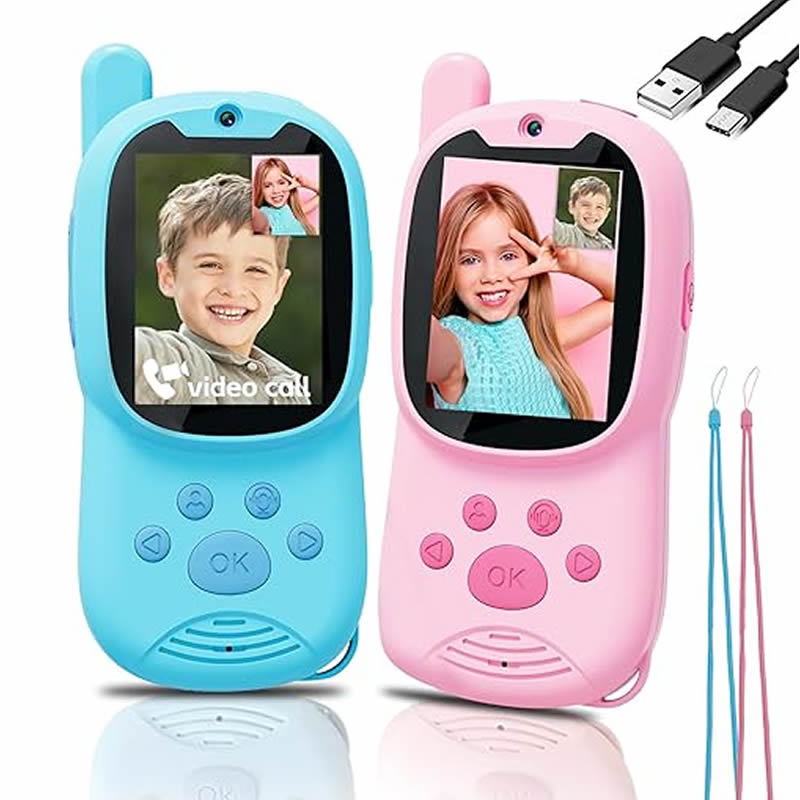 Walkie Talkies Cute 2Pack Rech - Smartwatch Watches For Kid Girl recension och pris