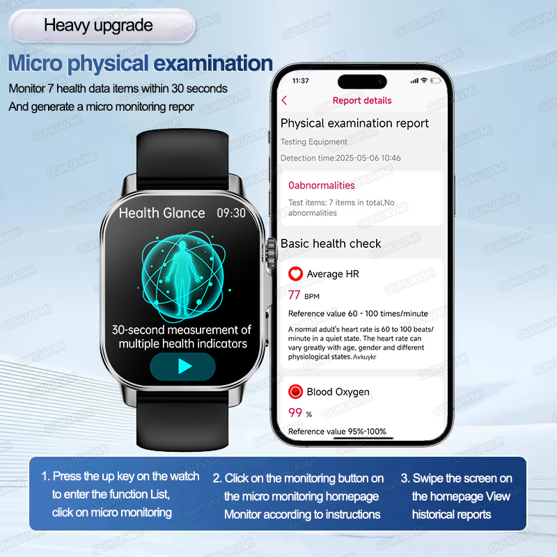 New Men Emotion Diagnosis Smar - Smartwatch Professional Watches For Men recension och pris