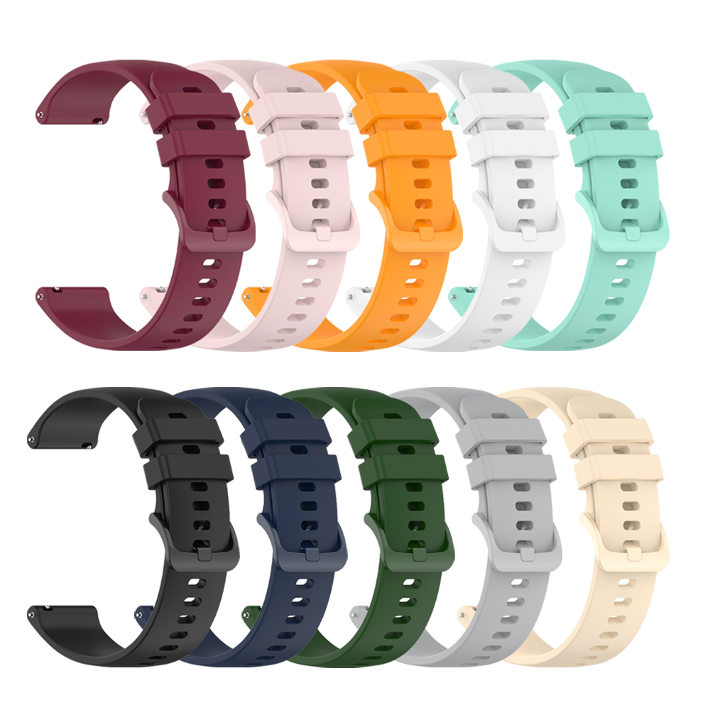 22mm 20mm Soft Silicone Strap  - Watch S Realme recension och pris