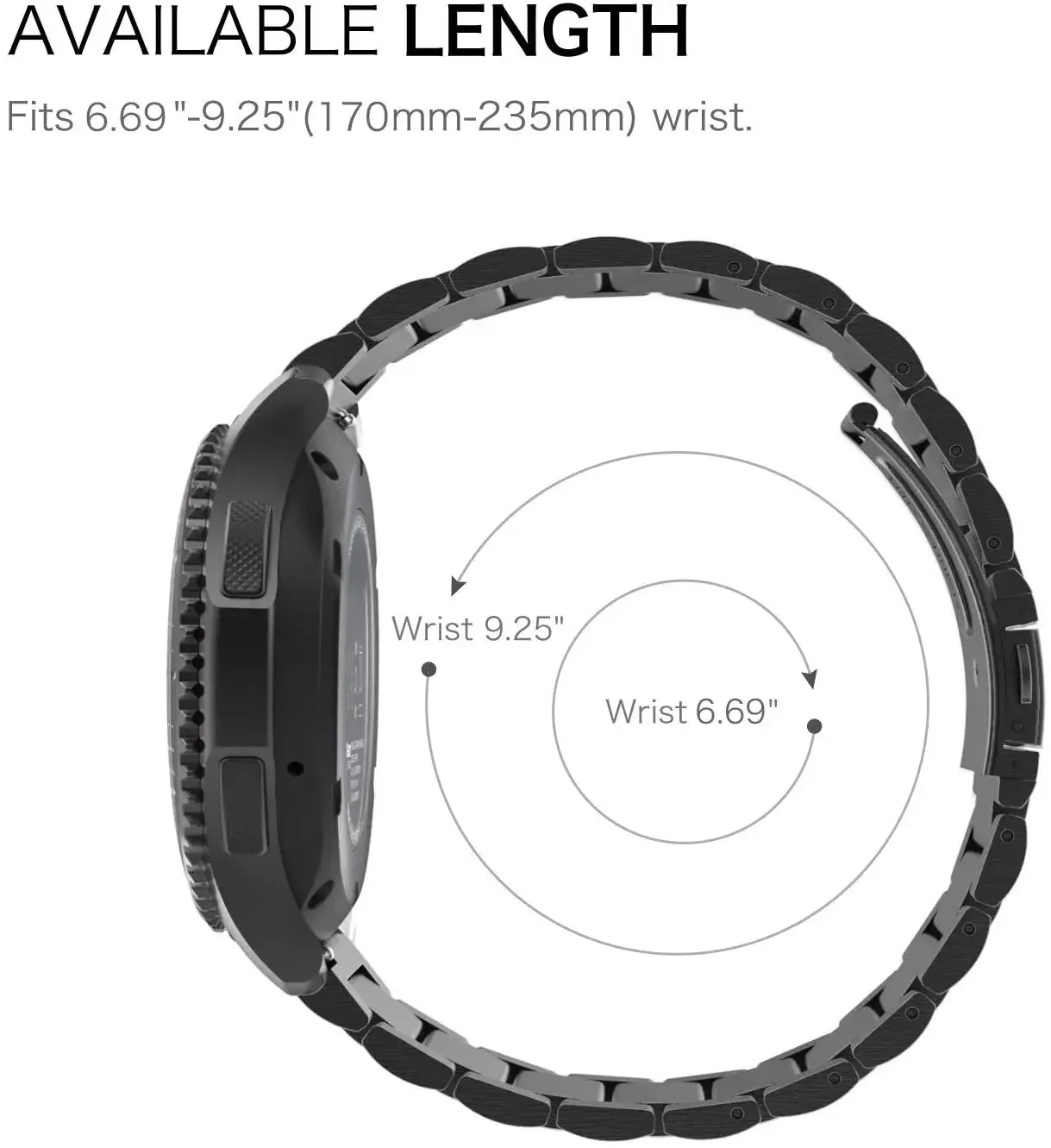 22mm Stainless Steel Strap For - Watch S Realme recension och pris