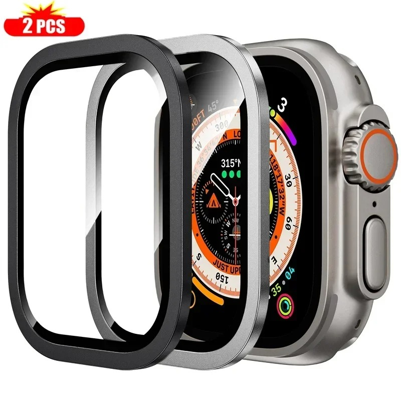 2PCS Tempered Glass for Apple  - Smartwatch Watches For Men recension och pris
