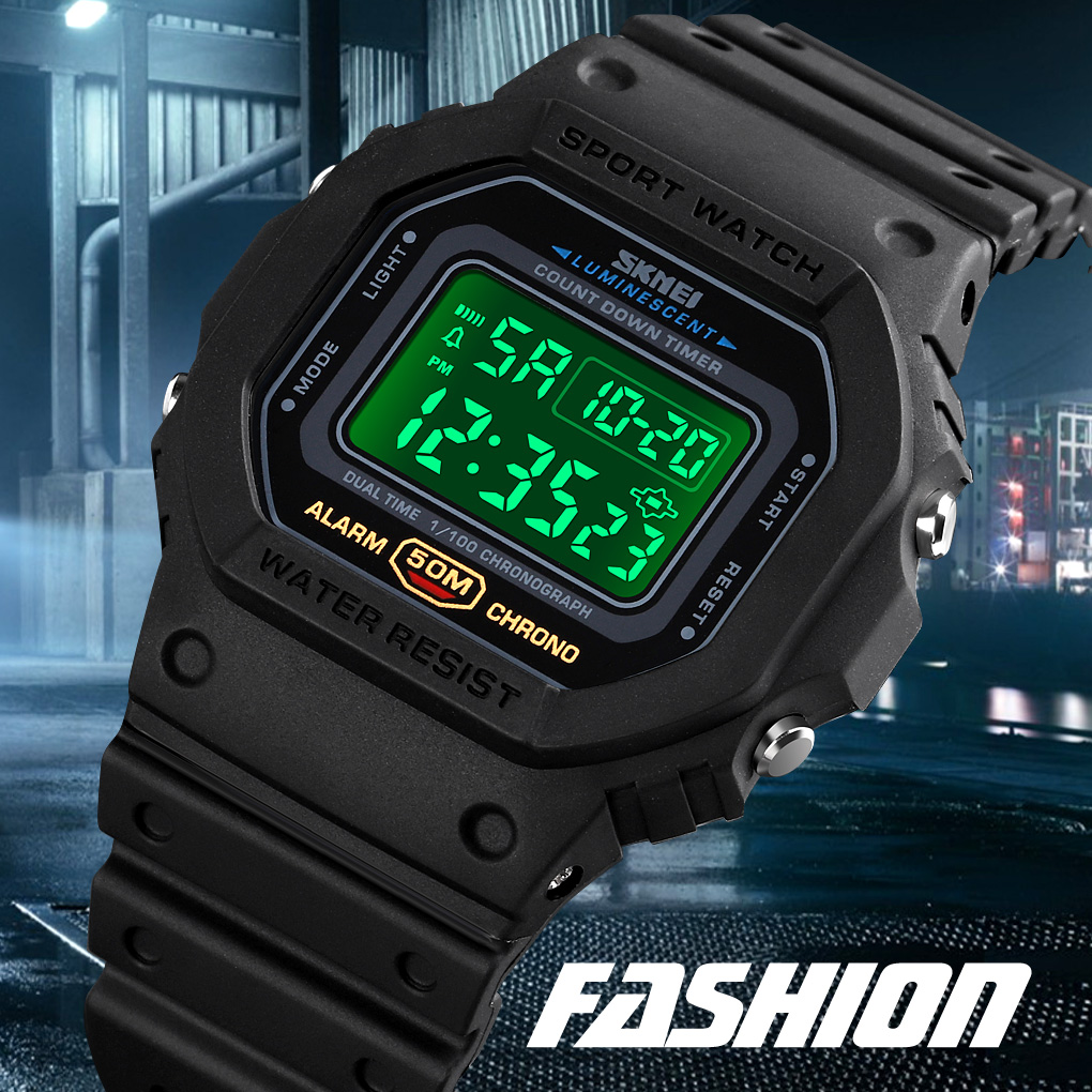 SKMEI 1628 reloj hombre Multif - Tide Watch Surf recension och pris