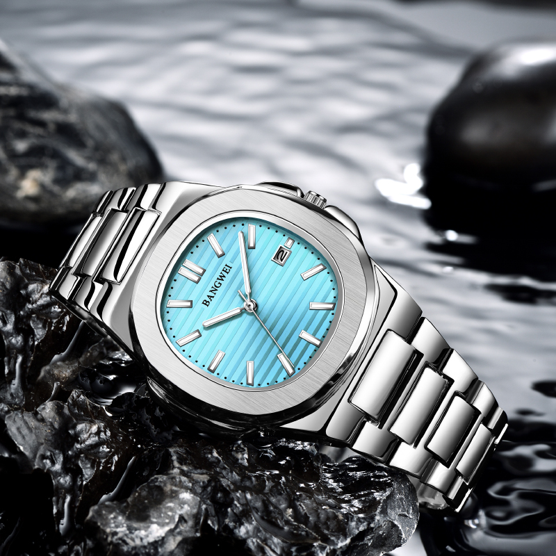 BANGWEI Luxury Men Quartz Watc - Smartwatch Digital Watches For Men recension och pris