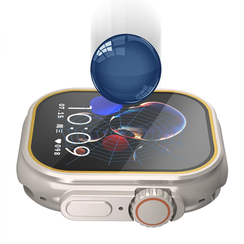 Tempered Glass for Apple Watch - Smartwatch Watches For Men recension och pris