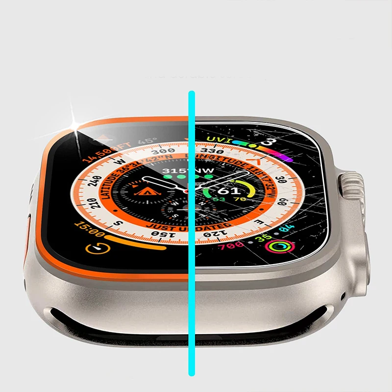 Tempered Glass for Apple Watch - Smartwatch Watches For Men recension och pris