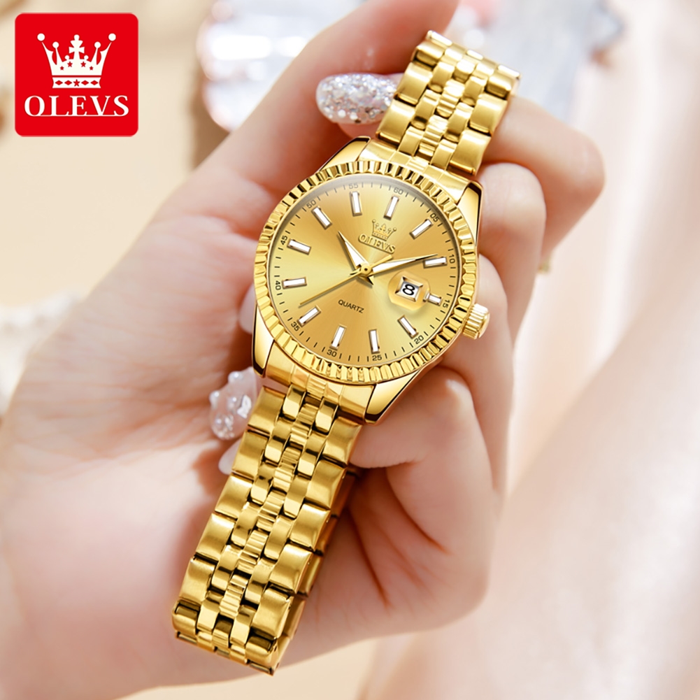 OLEVS 5593 Quartz Women's Watc - Waterproof Diving Watch recension och pris
