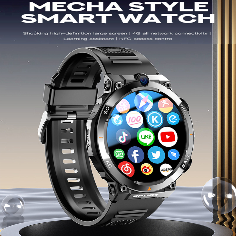 New Google Play 1.39-inch 4G N - Smartwatch Rugged Watches For Men recension och pris