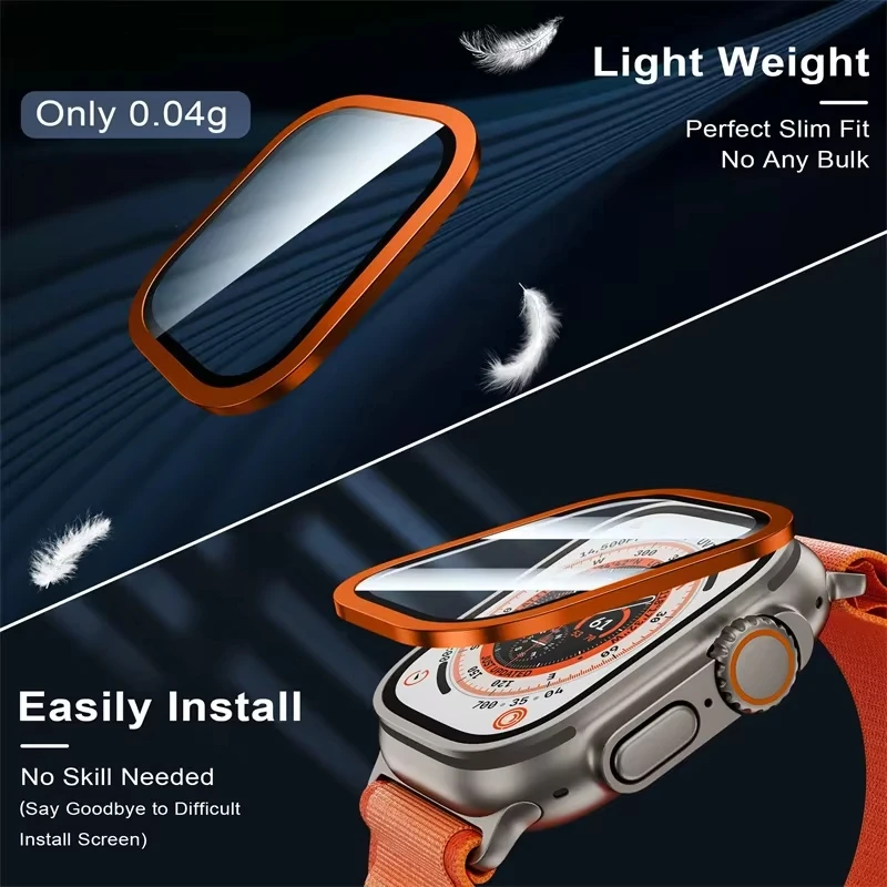 Tempered Glass for Apple Watch - Smartwatch Watches For Men recension och pris