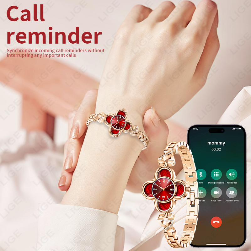 LIGE Quartz Smartwatch AI Brac - Smartwatch Digital Watches For Women recension och pris