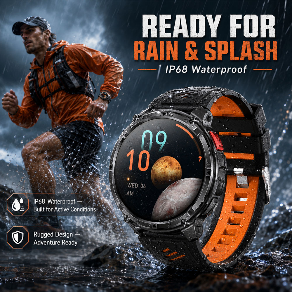 YAOCX AMOLED Smartwatch Men 11 - Smartwatch Rugged Watches For Men recension och pris
