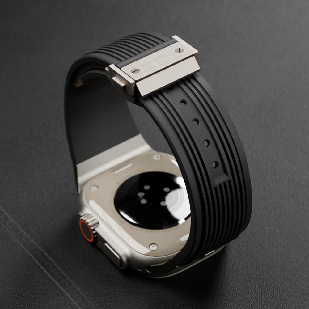 Silicone Strap for Apple Watch - Smartwatch Slim Watches For Men recension och pris
