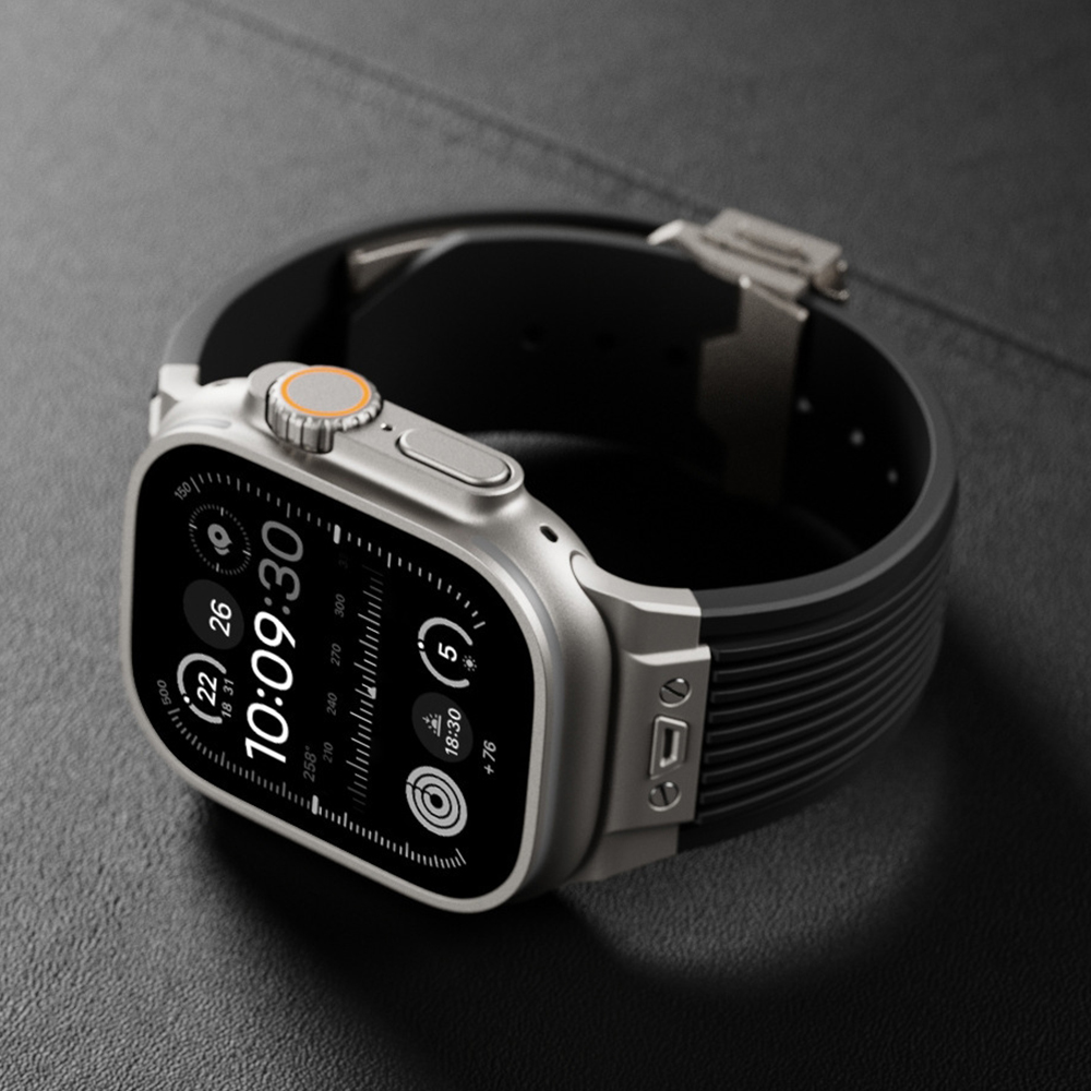 Silicone Strap for Apple Watch - Smartwatch Slim Watches For Men recension och pris