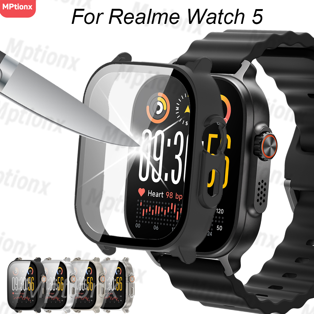 PC Case+Glass for Realme Watch - Watch S Realme recension och pris