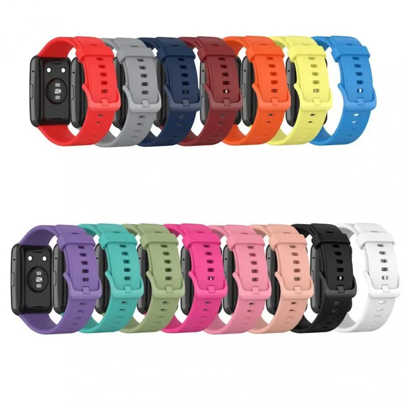 Silicone Band For huawei watch - Huawei Smartwatch Watch Fit recension och pris