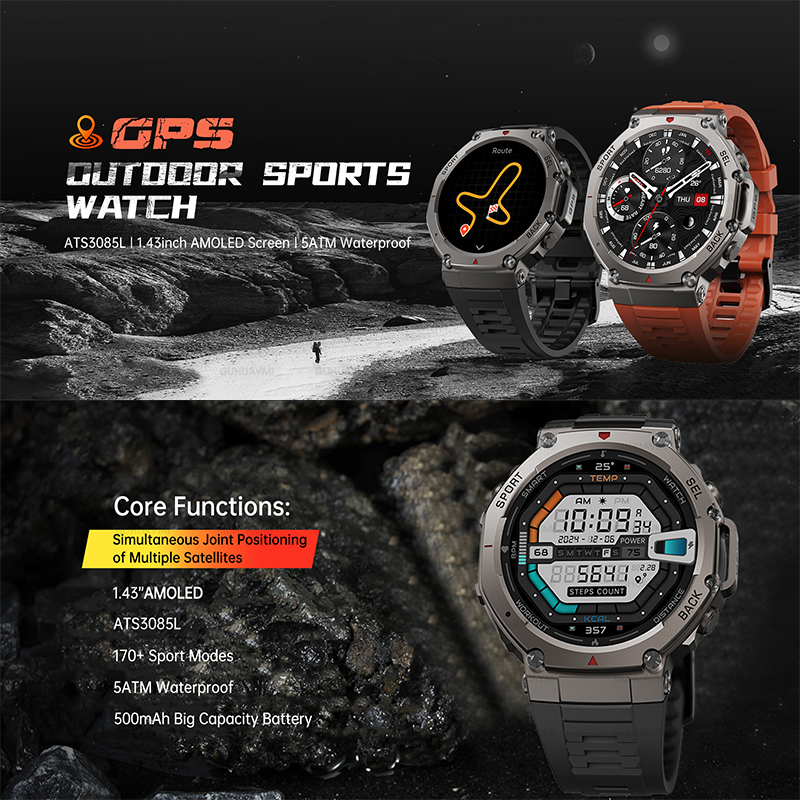 2026 Popular New Military GPS  - Smartwatch Professional Watches For Men recension och pris