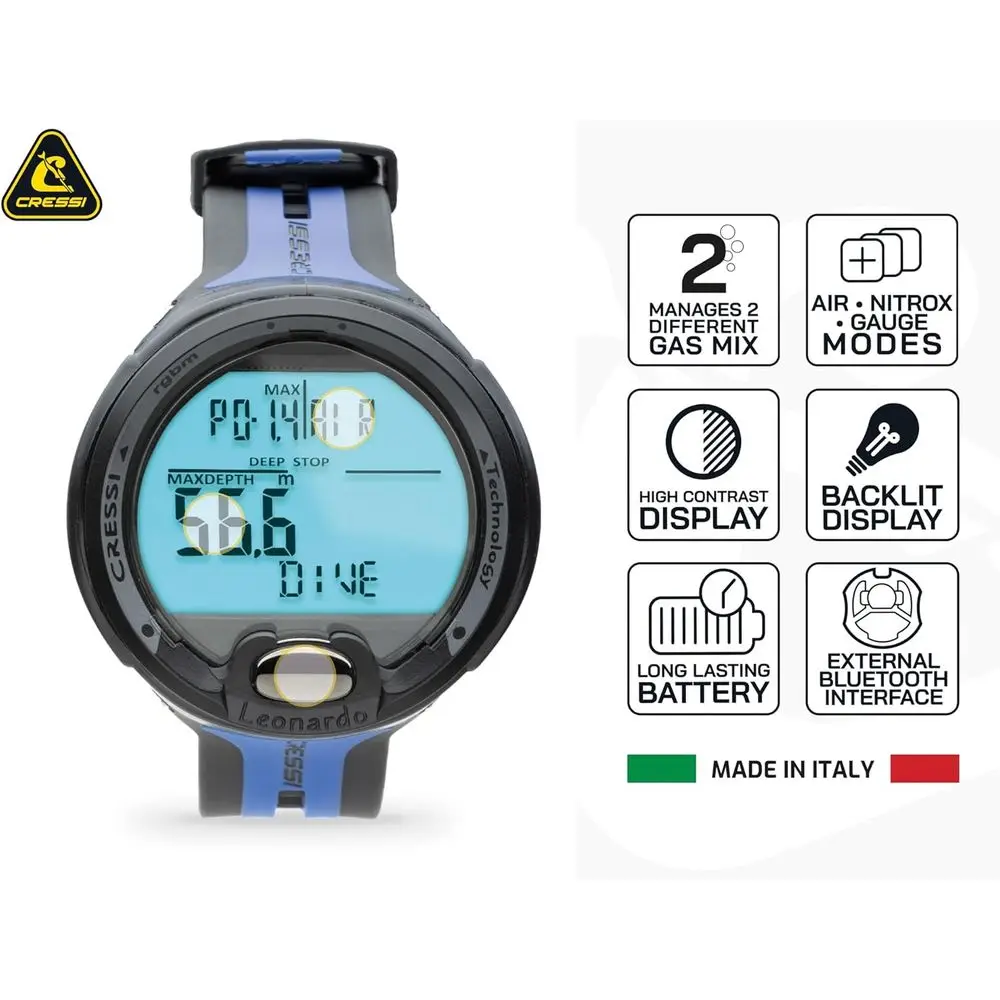 Dive Computer with Air, Nitrox - Waterproof Diving Watch recension och pris