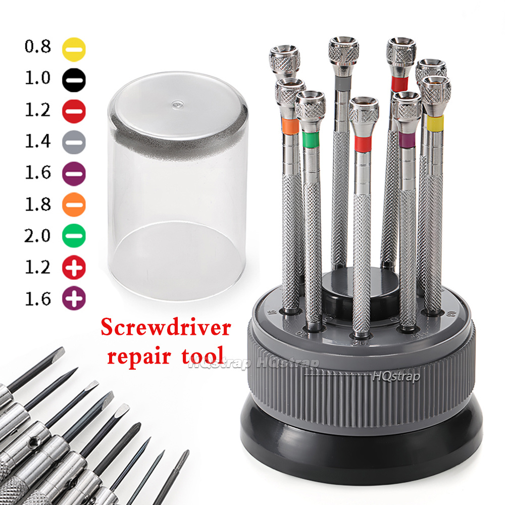 9 PCS Screwdriver Watch Repair - Watchmaker Screwdriver recension och pris