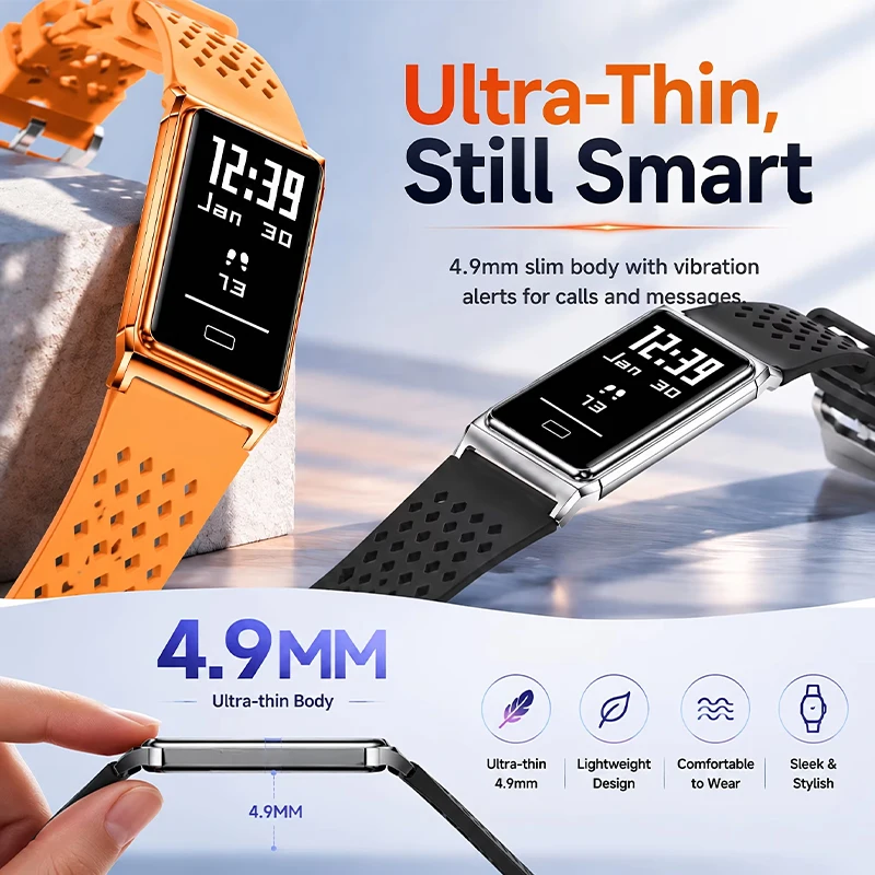 LIGE New Ultra-Slim Smart Brac - Smartwatch Slim Watches For Men recension och pris