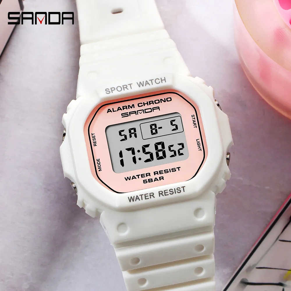 SANDA Luxury Ladies Sports Wat - Tide Watch Surf recension och pris