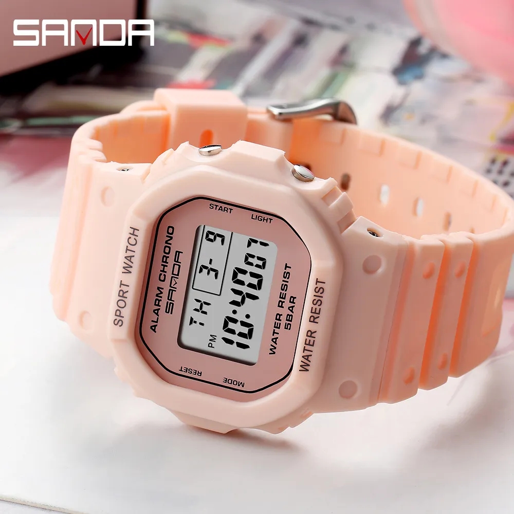 SANDA Luxury Ladies Sports Wat - Tide Watch Surf recension och pris