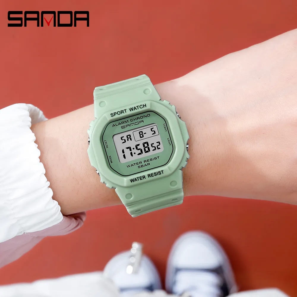 SANDA Luxury Ladies Sports Wat - Tide Watch Surf recension och pris
