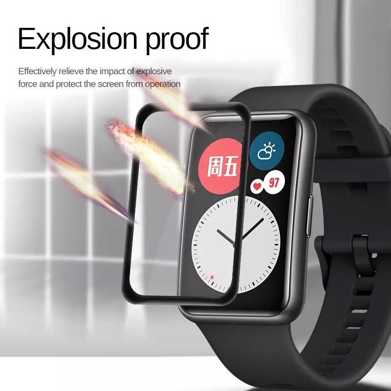 Protective Soft Glass For Huaw - Huawei Smartwatch Watch Fit recension och pris