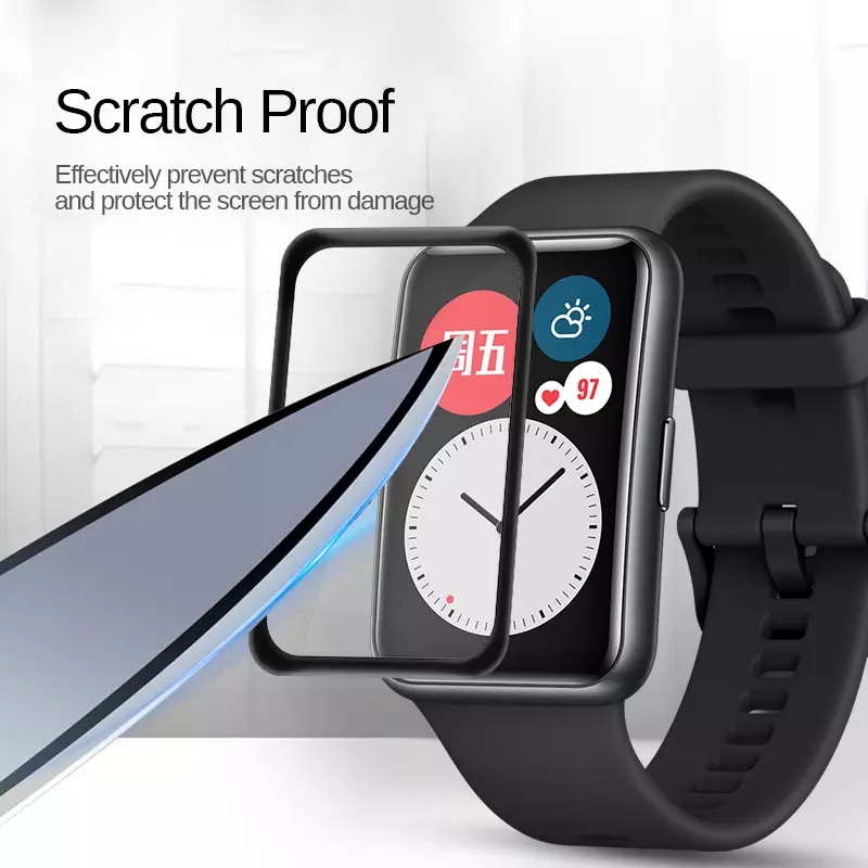 Protective Soft Glass For Huaw - Huawei Smartwatch Watch Fit recension och pris