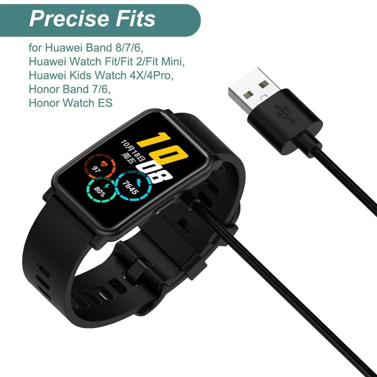 Smartwatch Charger Replacement - Huawei Smartwatch Watch Fit recension och pris