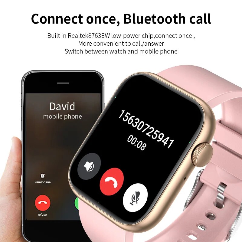 LIGE Bluetooth Call Smartwatch - Smartwatch Digital Watches For Women recension och pris