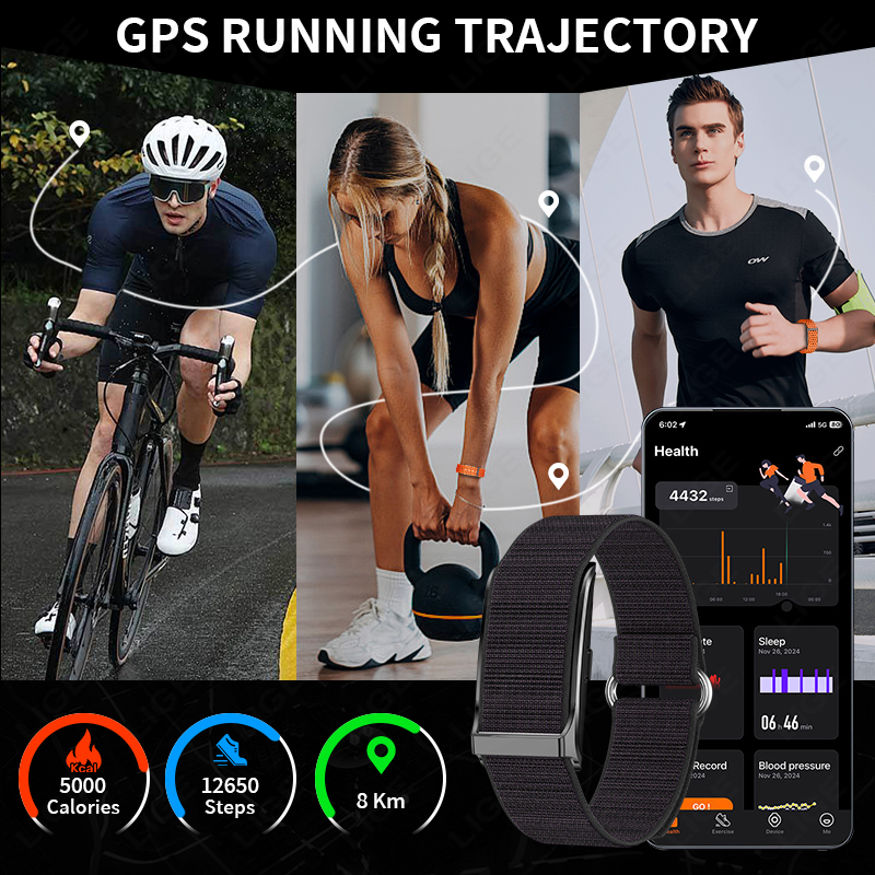LIGE 100+ Sport Fitness Tracke - Smartwatch Watches For Men recension och pris